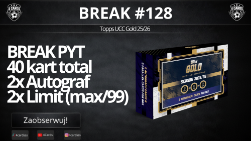 Topps Gold UCC 25/26 [Break #128]